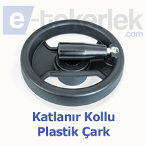 Katlanır Kollu Plastik Çark