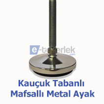 Kauçuk Tabanlı Mafsallı Metal Ayak