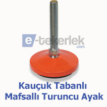 Kauçuk Tabanlı Mafsallı Turuncu Ayak