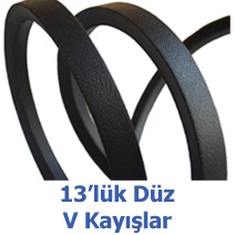 13'lük Düz V Kayışlar